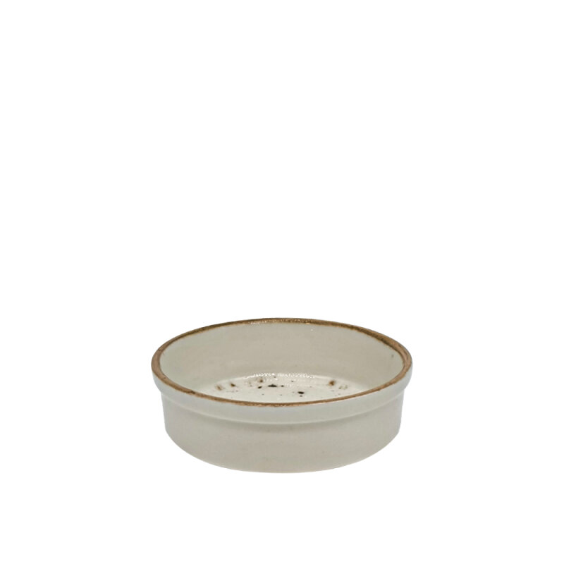 Zest Porcelain Fırın Kabı 10 Cm-Paris Krem - 1