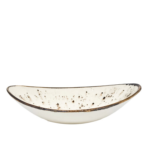 Zest Porcelain Gondol Kase 25 Cm -Paris Krem - ZEST PORCELAIN