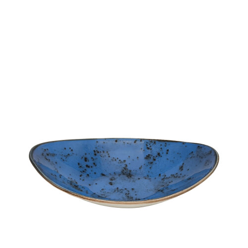 Zest Porcelain Gondol Kase 25X15,5Cm-Paris Mavi - ZEST PORCELAIN