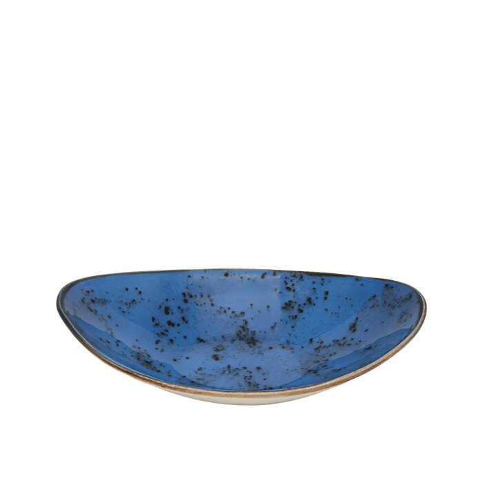 Zest Porcelain Gondol Kase 25X15,5Cm-Paris Mavi - 1