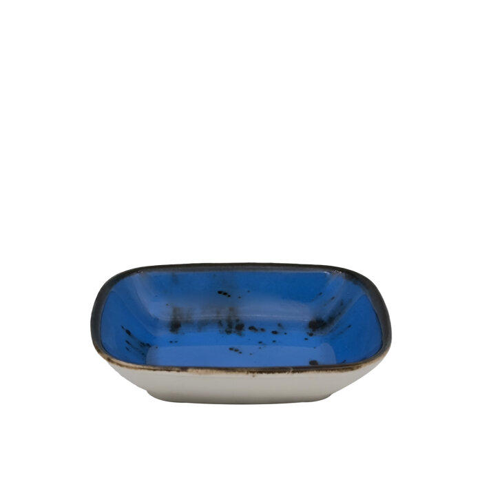 Zest Porcelain Klasik Kare Kayık 12 Cm-Paris Mavi - 1