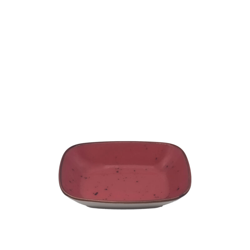 Tulu Porselen Kare Kayık 17cm-Reactıve 36 Kırmzı KL17KRR36 - 1