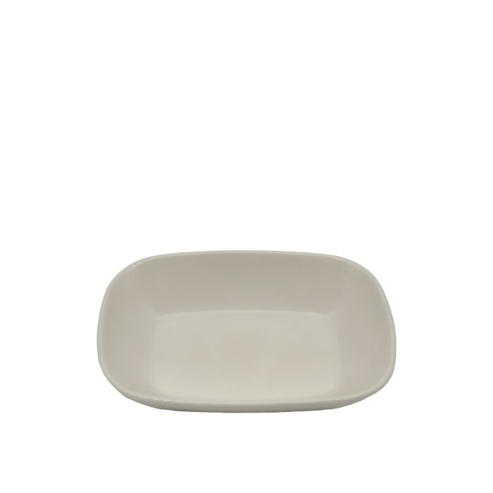 Tulu Porselen Kare Kayık 20 cm Krem KL20KR00 - 1