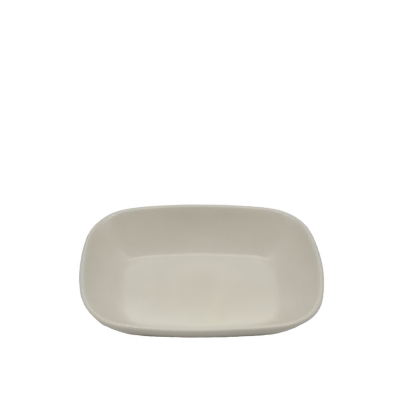 Zest Porcelain Kare Kayık 20 cm Krem KL20KR00 - 1