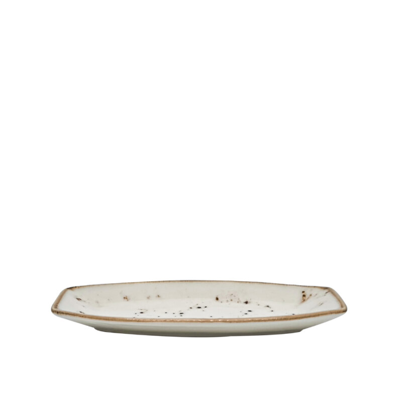 Zest Porcelain Kaya Kayık 20X9,5Cm -Paris Krem - 1
