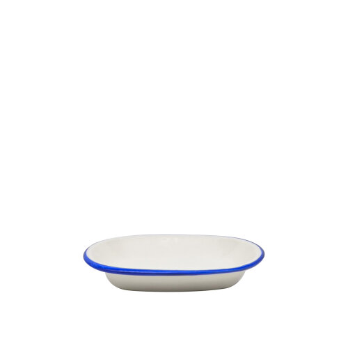 Zest Porcelain Klasik Kayık 12 Cmx8 Cm-Riva Mavi - ZEST PORCELAIN