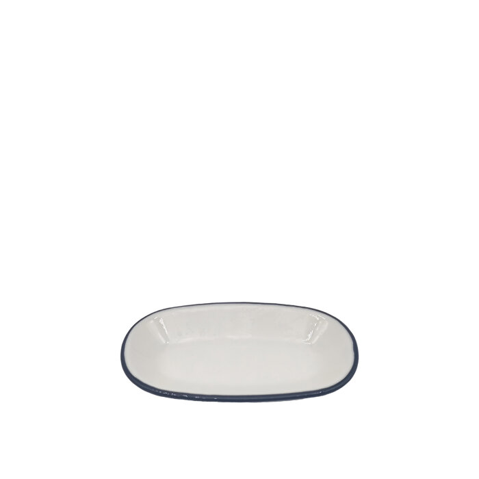 Tulu Porselen Klasik Kayık 15cm File Siyah KL15KYF64 - 1