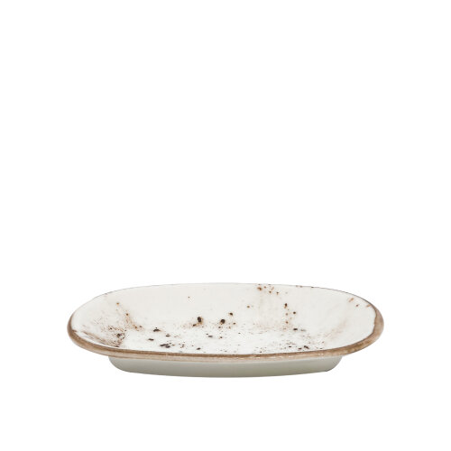 Zest Porcelain Klasik Kayık 15Cm X 9Cm -Paris Krem - ZEST PORCELAIN