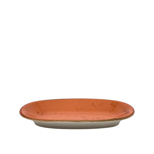 Zest Porcelain Klasik Kayık 19 Cmx11 Cm-Paris Turuncu - ZEST PORCELAIN