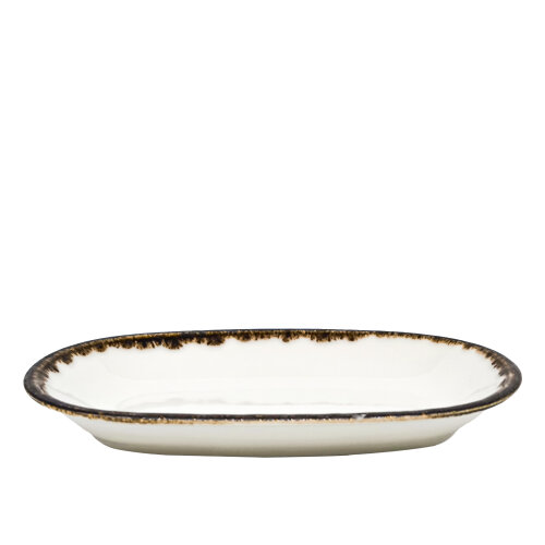 Tulu Porselen Klasik Kayık 24Cm-Chocolate - TULU PORSELEN