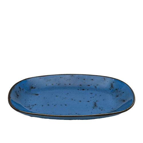 Zest Porcelain Klasik Kayık 29X17 Cm-Paris Mavi - ZEST PORCELAIN