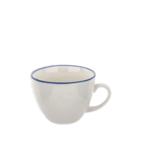 Zest Porcelain Luna Çay Fıncan 200Cc-Riva Mavi - ZEST PORCELAIN