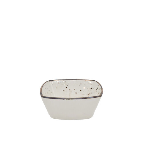 Zest Porcelain Mrt Kare Kase 11 Cm-Paris Krem - ZEST PORCELAIN