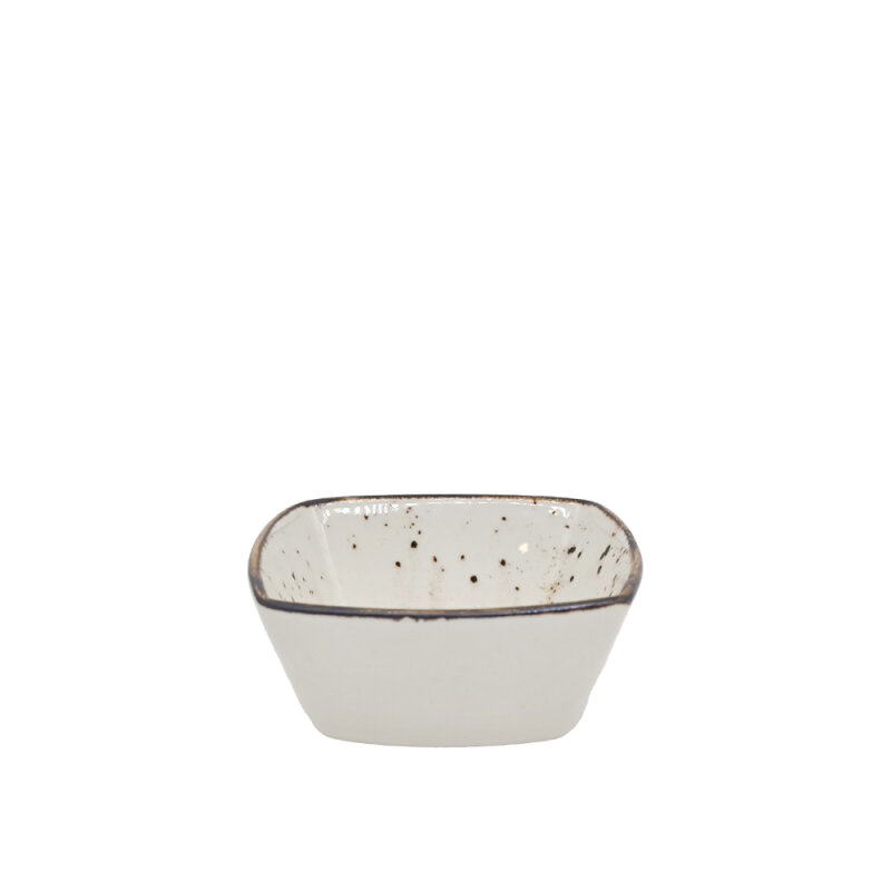 Zest Porcelain Mrt Kare Kase 11 Cm-Paris Krem - 1