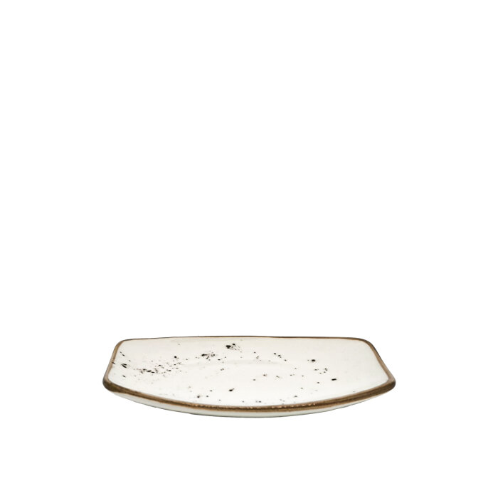 Zest Porcelain Mrt 16 Cm Kayık Tabak -Paris Krem - 1