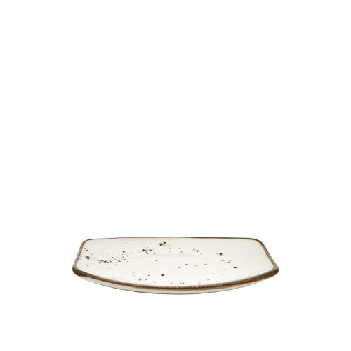 Zest Porcelain Mrt 16 Cm Kayık Tabak -Paris Krem - ZEST PORCELAIN