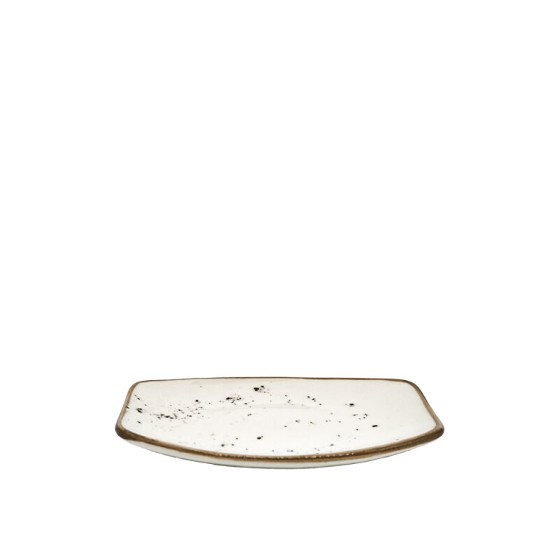 Zest Porcelain Mrt 16 Cm Kayık Tabak -Paris Krem - 1