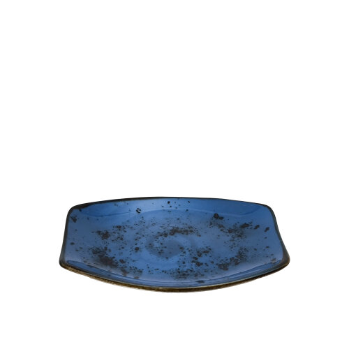 Zest Porcelain Mrt 16 Cm Kayık Tabak-Paris Mavi - ZEST PORCELAIN