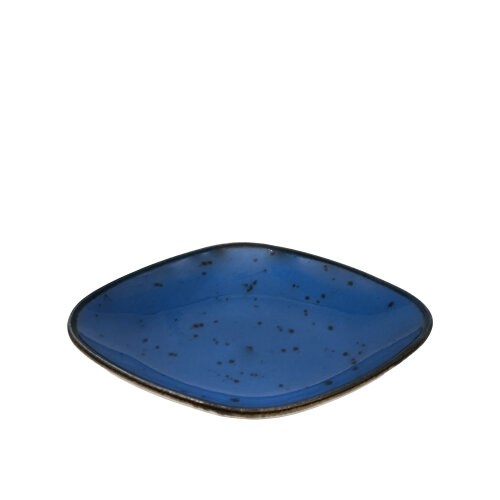 Zest Porcelain Mrt 19X15 Cm Kayık Tabak-Paris Mavi - ZEST PORCELAIN