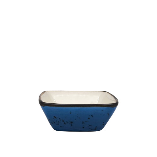 Zest Porcelain Mrt Kare Kase 9 Cm-Paris Mavi - ZEST PORCELAIN