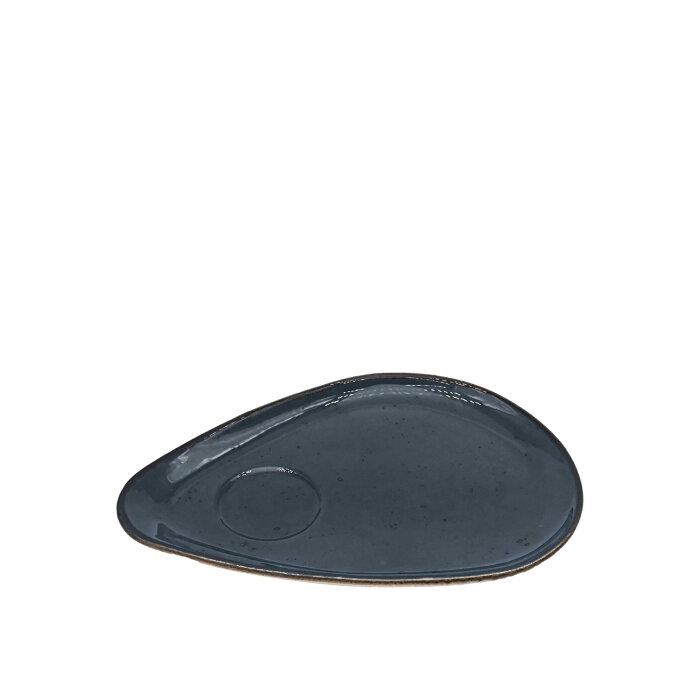 Zest Porcelain Oval İkramlık 25Cm-Paris K.Mavi - 1