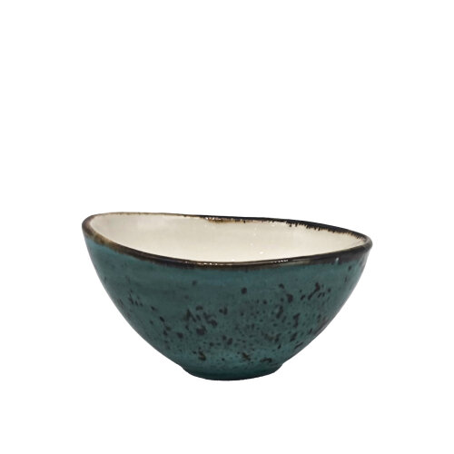 Zest Porcelain Poliforma Kase 10 Cm-Paris Turkuaz - ZEST PORCELAIN