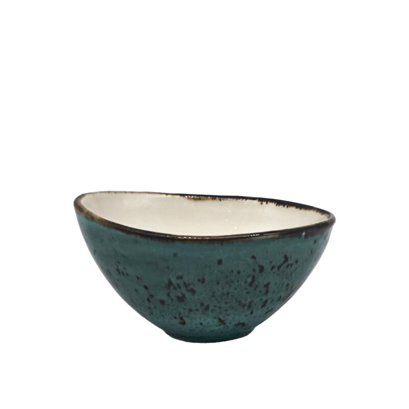 Zest Porcelain Poliforma Kase 10 Cm-Paris Turkuaz - 1