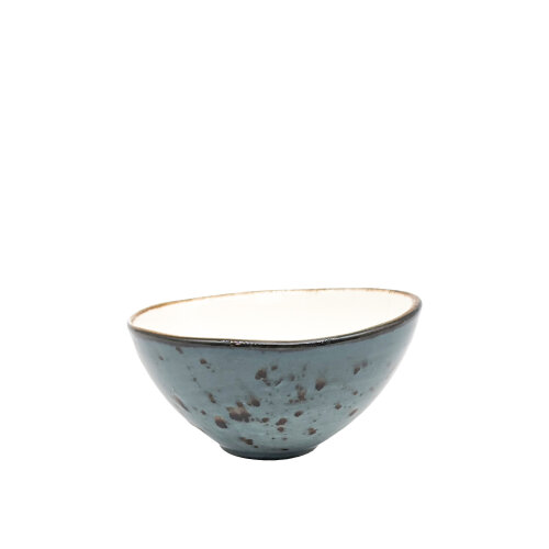 Zest Porcelain Poliforma Kase 10 Cm -Paris K.Mavi - ZEST PORCELAIN