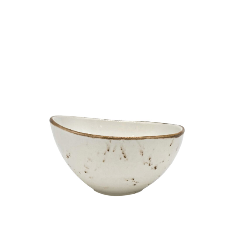 Zest Porcelain Poliforma Kase 15 Cm-Paris Krem - 1