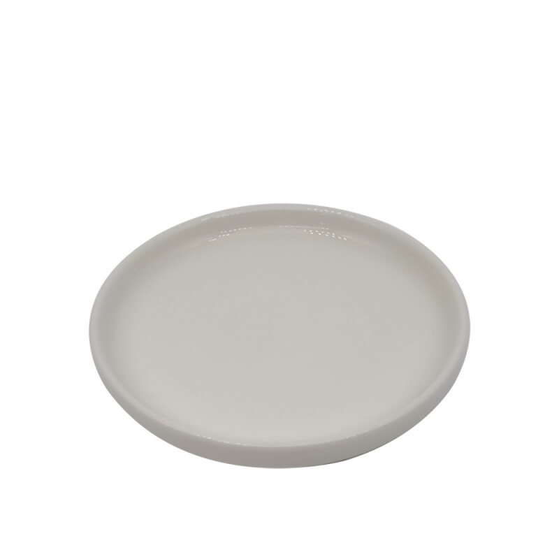 Zest Porcelain Step Düz Tabak 24 cm Krem STP24TB00 - 1