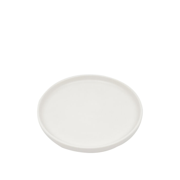 Tulu Porselen Step Tabak 21 cm Saten Beyaz STP21TBST01 - 1