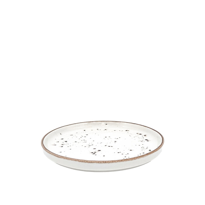 Tulu Porselen Step Tabak 21 cm Reactıve 46Krem - 1
