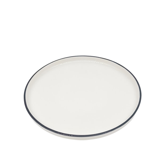 Zest Porcelain Step Tabak 27 Cm-Riva Siyah - 1