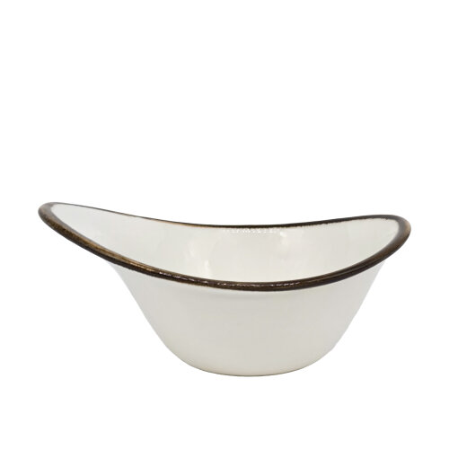 Zest Porcelain Stil Kase 20 Cm Chocolate - ZEST PORCELAIN