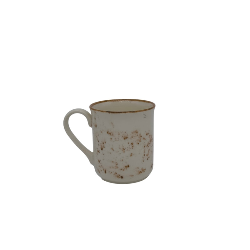 Zest Porcelain Stil Mug 240Cc-Paris Krem - 1