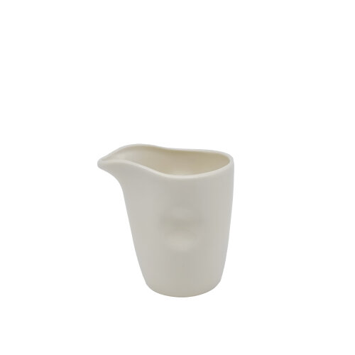 Tulu Porselen Mar Sütlük 7.5 cm Tutmaçlı Krem MAR02TSO00 - TULU PORSELEN