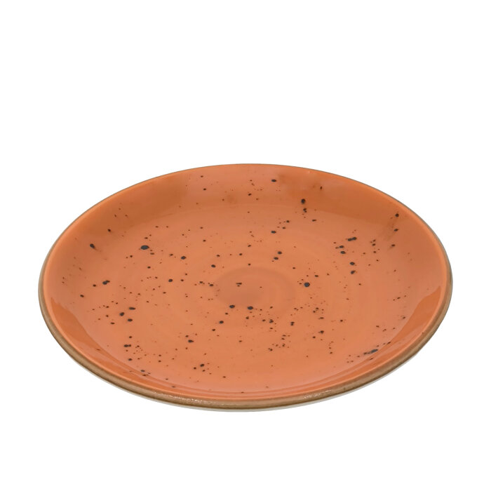 Tulu Porselen Tk Düz Tabak 20,5cm-Reactıve 44Turuncu TK20DUR44 - 1