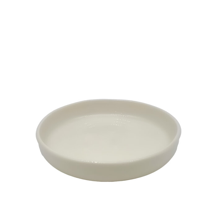 Tulu Porselen Yuvarlak Fırın Kabı 20 cm Krem TL20FK00 - 1