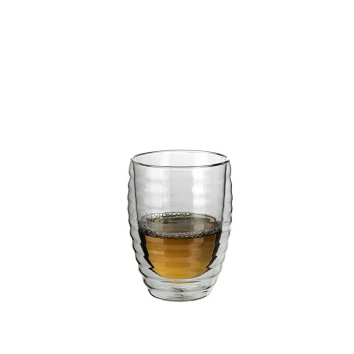 Ultraform Çift Cidarlı Cam Bardak 350Ml - 1