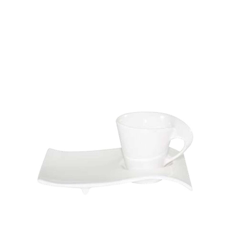 Ultraform Hotel Porselen Dalga Çay/Kahve Fincanı 200 cc - 1