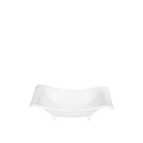 Ultraform Hotel Porselen Dalga Köşeli Kase 14X20 - ULTRAFORM PORSELEN