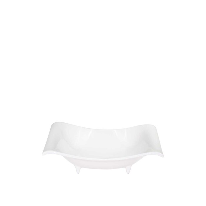 Ultraform Hotel Porselen Dalga Köşeli Kase 14X20 - 1