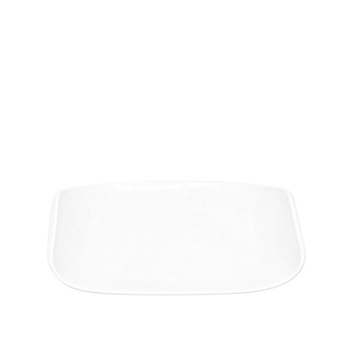 Ultraform Hotel Porselen Dik Dörtgen Gondol Tabak 26 cm - 1