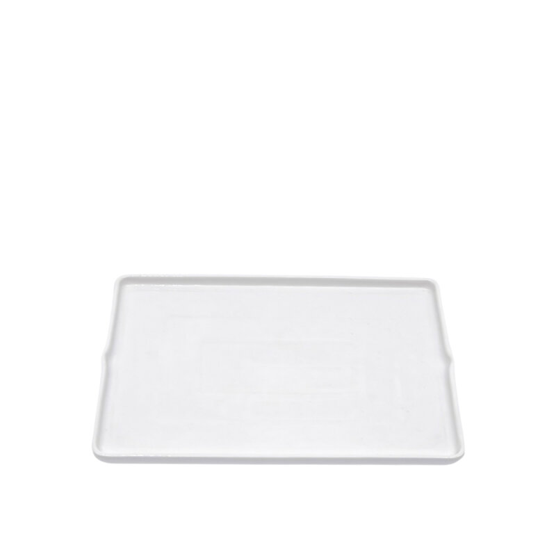 Ultraform Hotel Porselen Dik Dörtgen Sunum Tepsi 26 cm - 1