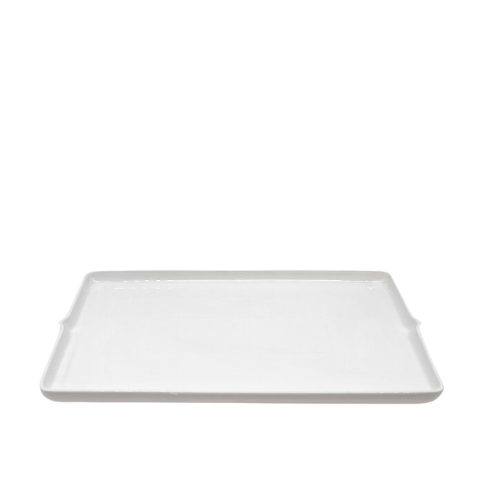 Ultraform Porselen Dik Dörtgen Sunum Tepsi 46 Cm - 1