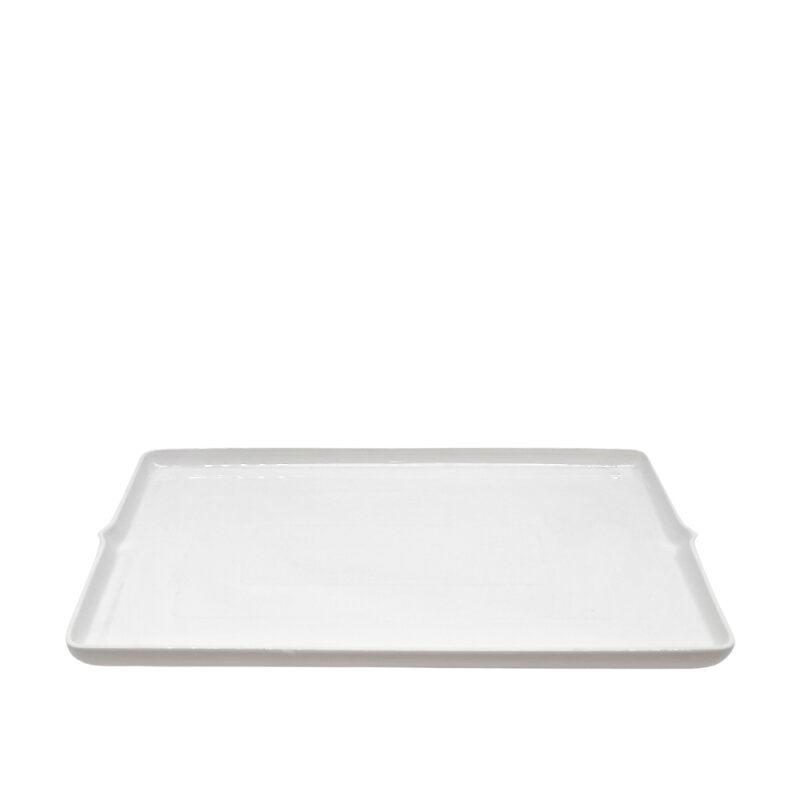 Ultraform Porselen Dik Dörtgen Sunum Tepsi 46 Cm - 1