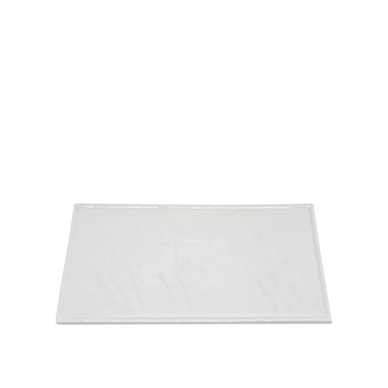 Ultraform Hotel Porselen Dik Dörtgen Tepsi 30 cm Beyaz - 1