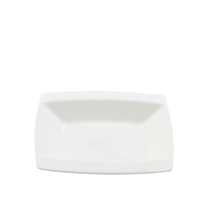 Ultraform Hotel Porselen Diamond Dik Dörtgen Kayık Tabak. 31 cm - 1