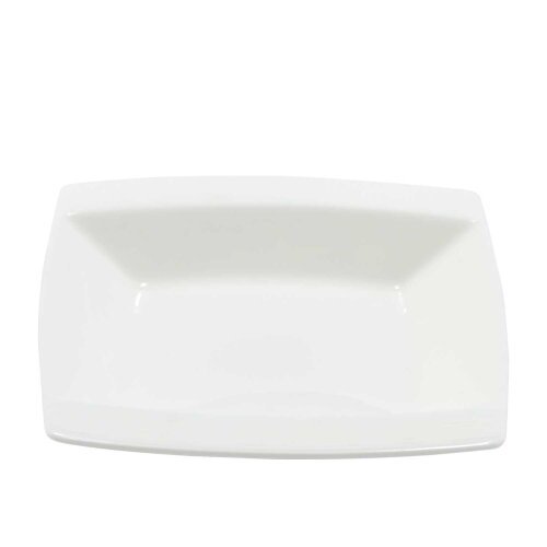 Ultraform Hotel Porselen Diamond Dik Dörtgen Kayık Tabak. 36 cm - ULTRAFORM PORSELEN