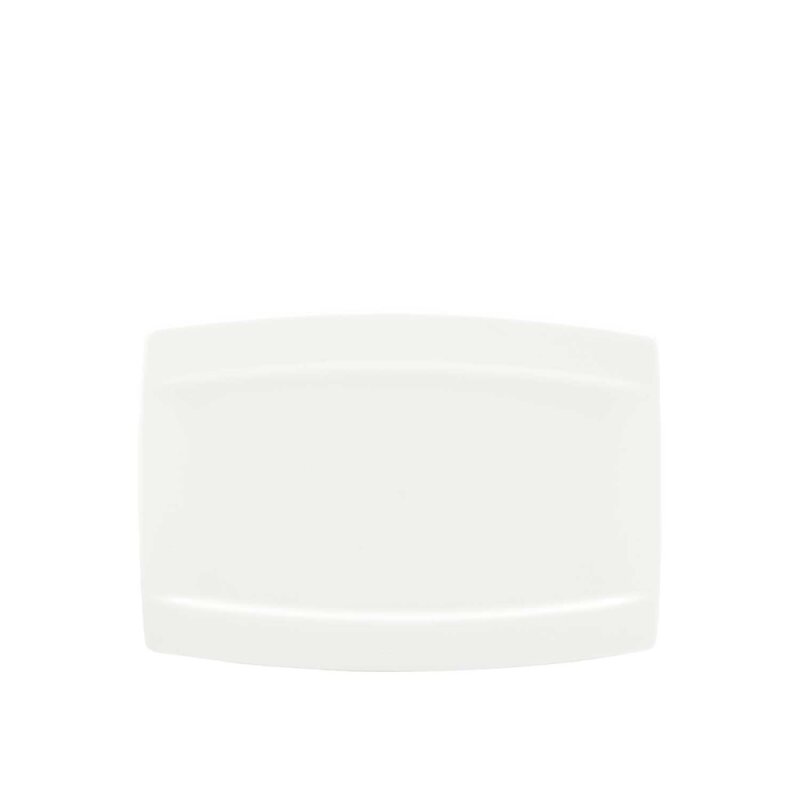 Ultraform Hotel Porselen Diamond Dik Dörtgen Tabak 23 cm - 1